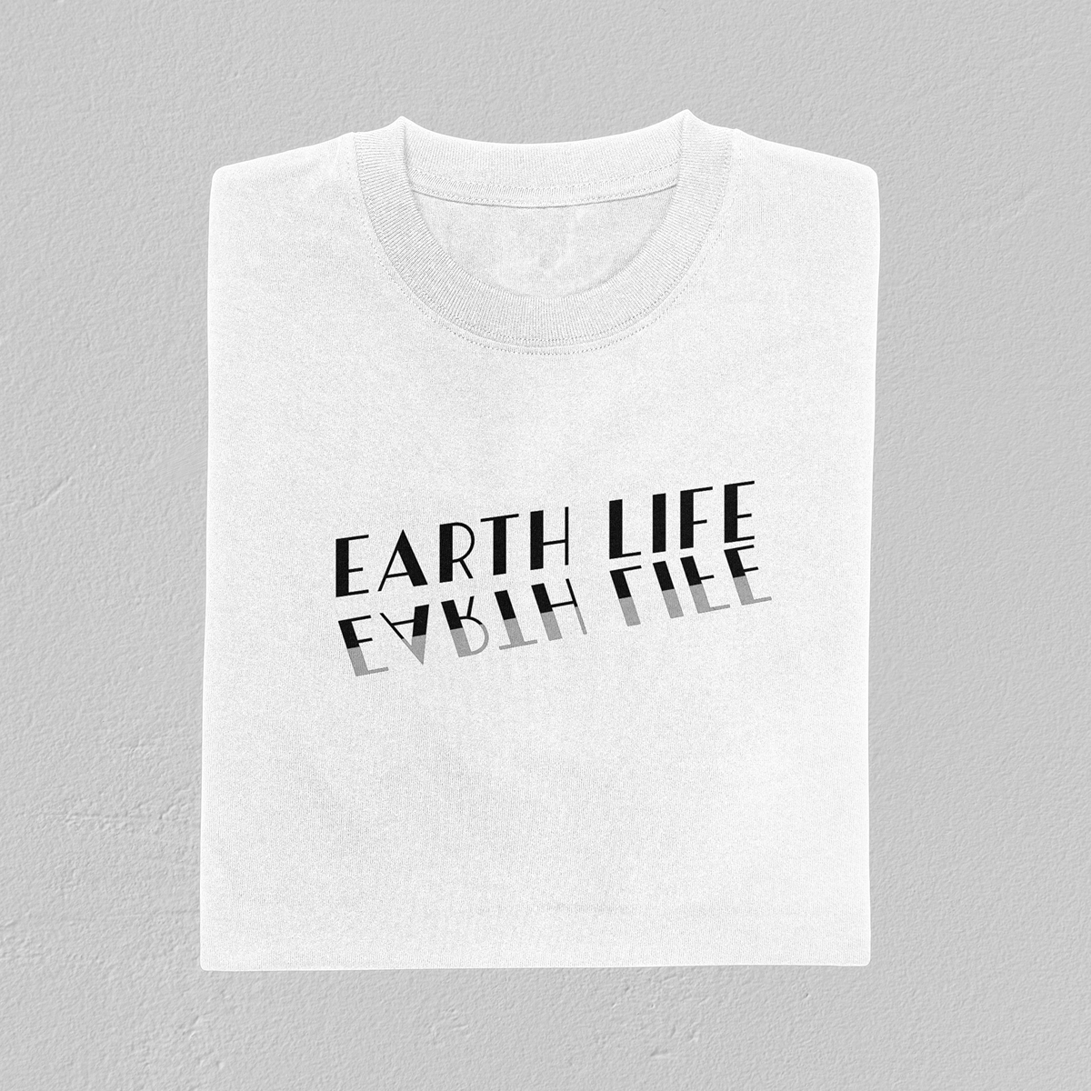 Earth Life Gradient Front + Nature Back DTF T-Shirt