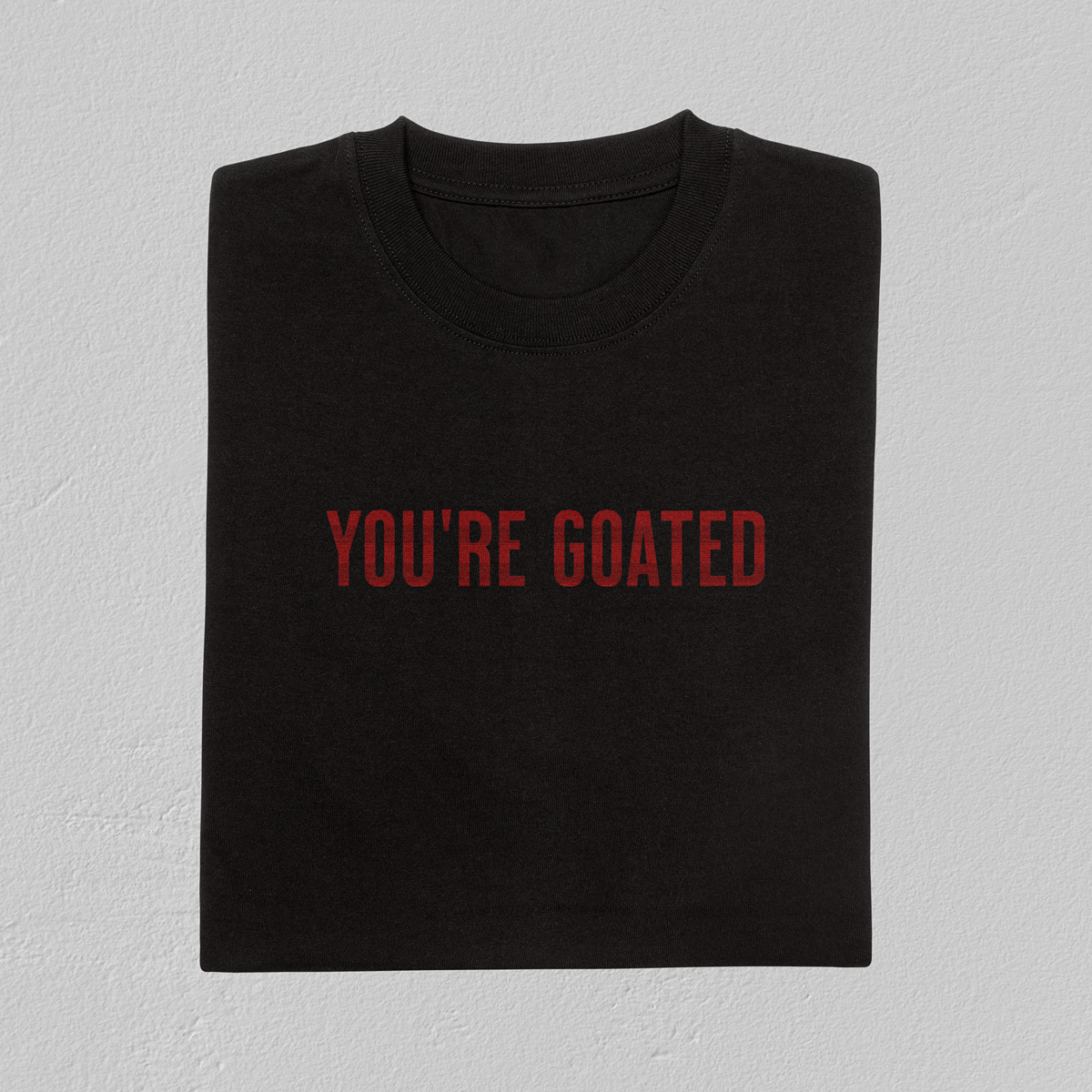 GOATED Goat Mountain – Front & Back DTF Tee