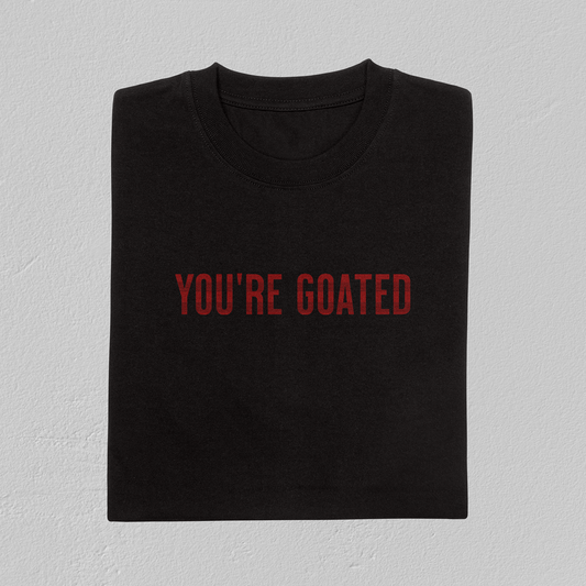 GOATED Goat Mountain – Front & Back DTF Tee